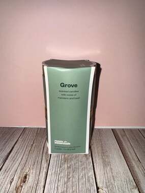 Room Essentials 2pk 3oz Grove Tin Scented Candles Mandarin and Basil